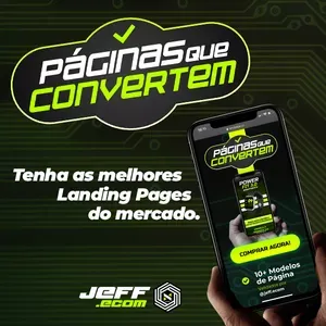 Capa: Páginas que Convertem Jeff Ecom Download: Domine Vendas Online