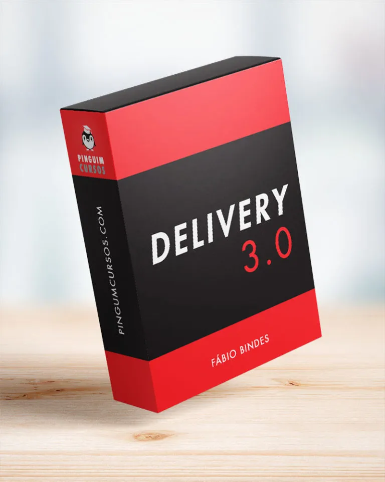 Capa: Delivery 3.0 Fabio Bindes: Baixar Curso Completo Agora!