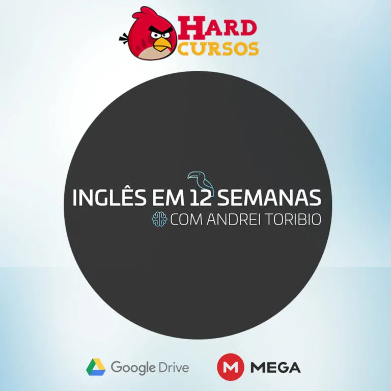 Capa: Inglês em 12 Semanas: Baixar Curso Andrei Toribio Rápido