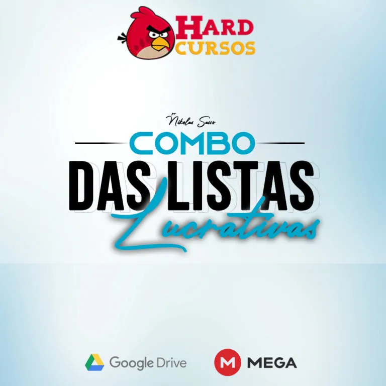 Capa: Listas Lucrativas Nikolas Sasso: Baixar Curso Completo