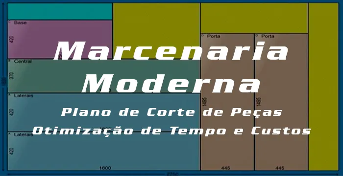 Capa: Baixar Plano de Corte Marcenaria Moderna: Guia Completo!
