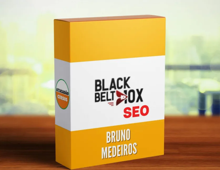 Capa: Black Belt 10x SEO: Baixar Curso Bruno Medeiros Completo