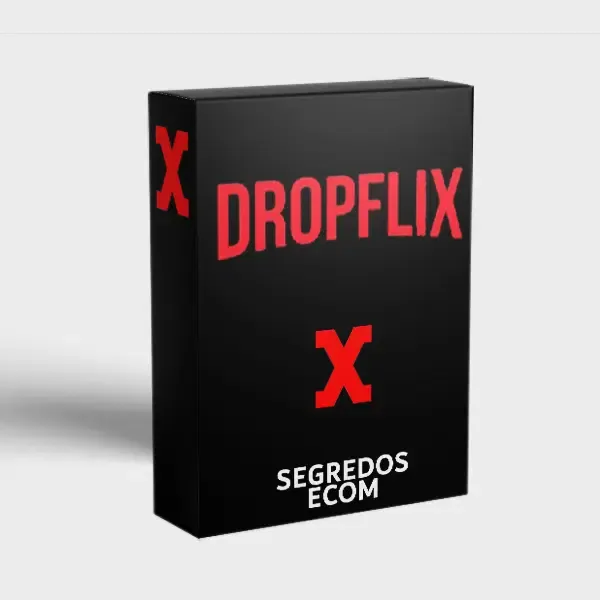 Capa: Dropflix Segredos Ecom: Baixe o Curso Completo Agora!