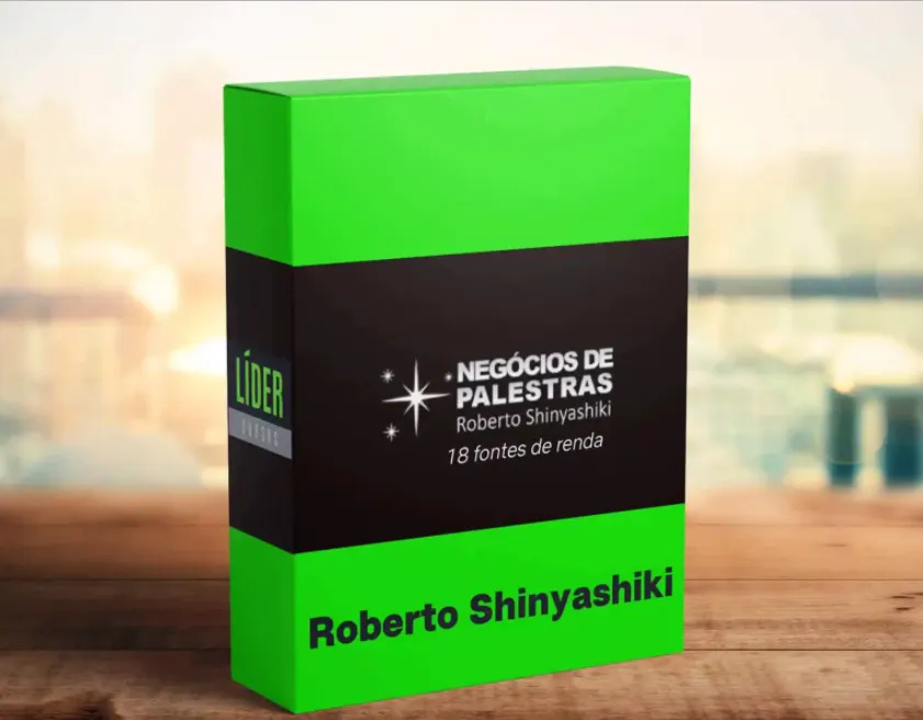 Capa: Baixar Negócios de Palestras: Curso Roberto Shinyashiki Completo