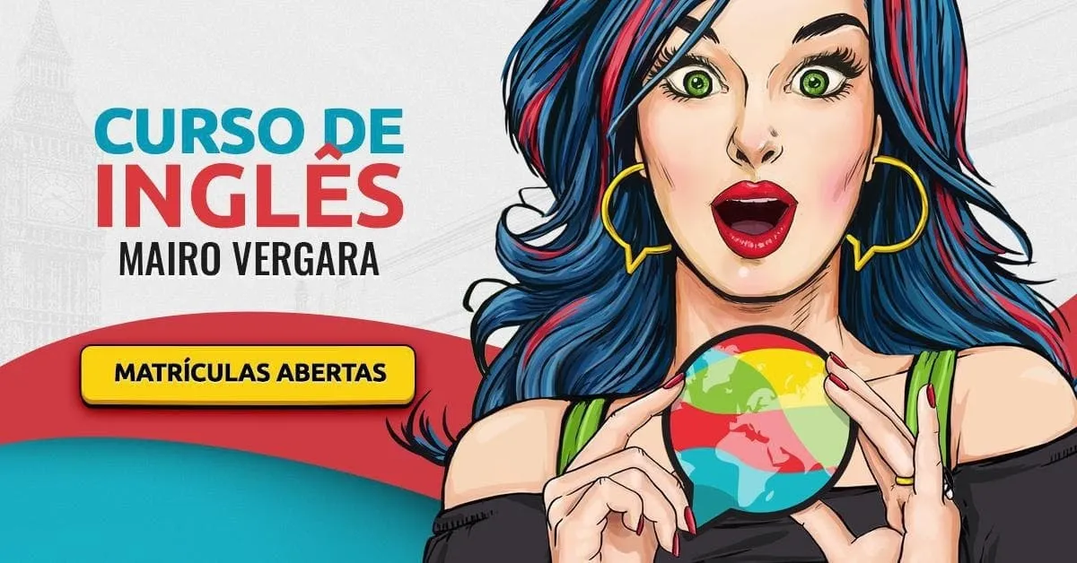 Capa: Curso Inglês 5.0 Mairo Vergara: Baixar Agora!