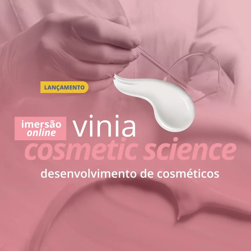 Capa: Vinia Cosmetic Science: Baixar Curso Completo Online