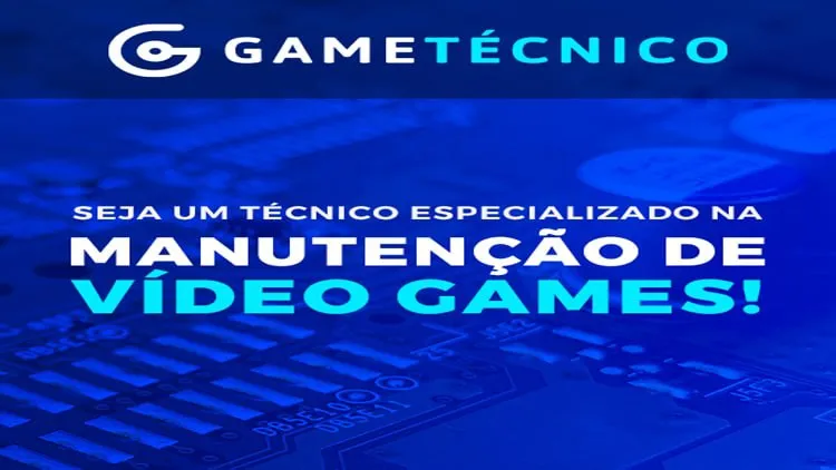 Capa: Curso Console Game Técnico: Baixar Completo 2021 [15h]