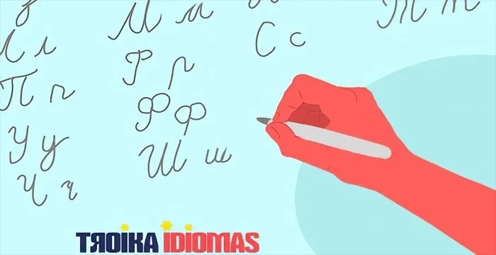 Capa: Curso Russo Escrita Cursiva Dimitri Olegovich: Baixar Agora!