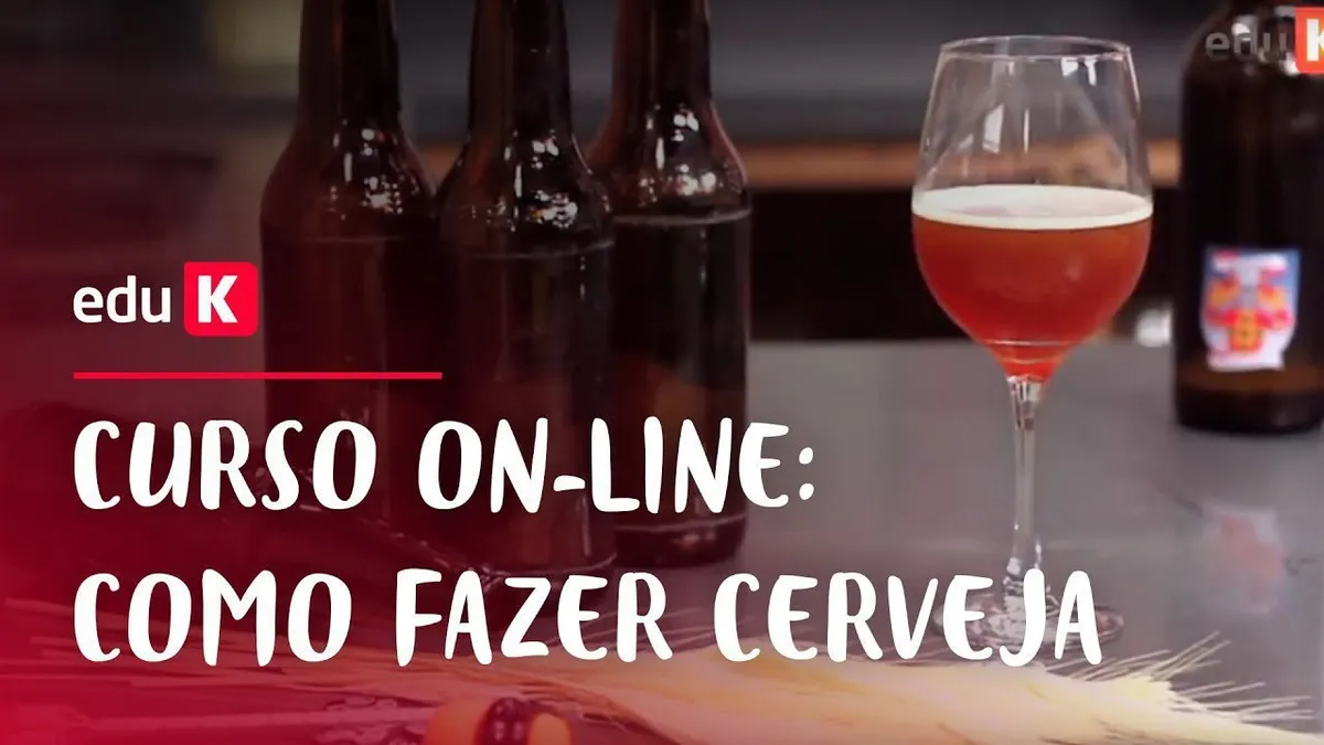 Capa: Baixe Cerveja Artesanal: Curso Completo Eduk – Produção em Casa