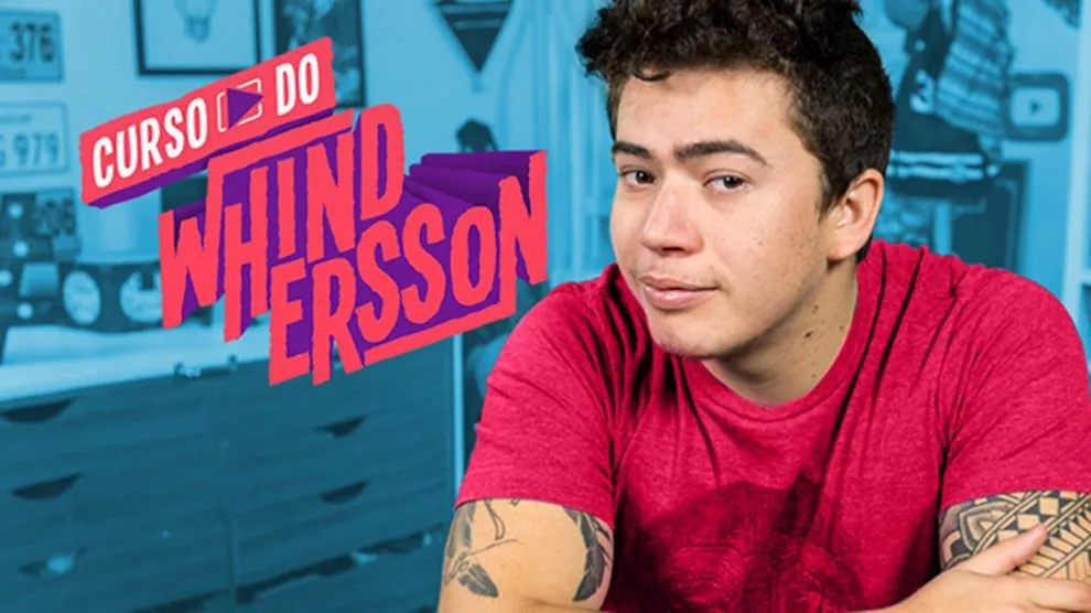 Capa: Curso Whindersson Nunes: Baixar Audiovisual Completo 2018