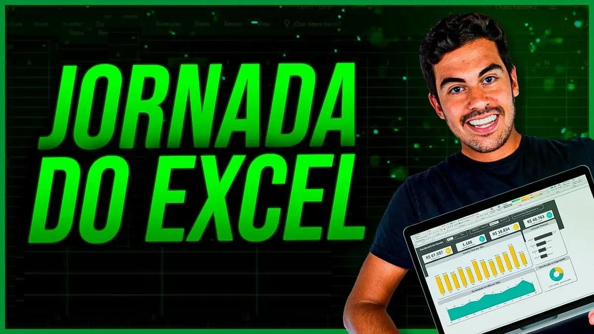 Capa: Jornada do Excel 2022: Baixe o Curso Completo Agora!
