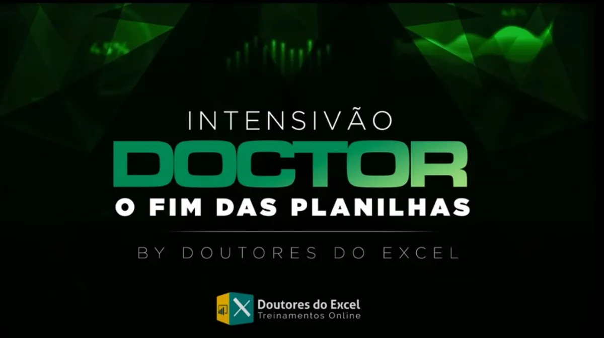 Capa: Baixar Intensivão DOCTOR Excel 2021: Domine Dados e Planilhas