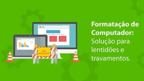 Capa: Baixar Curso Completo: Formatação de Computadores e Notebooks