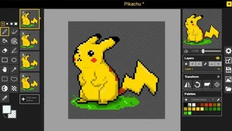 Capa: Baixar Curso Piskel: Pixel Art com Yuri Medeiros