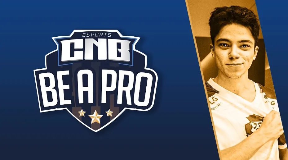 Capa: Baixar Curso Be a Pro CNB: Torne-se um Gamer Profissional!