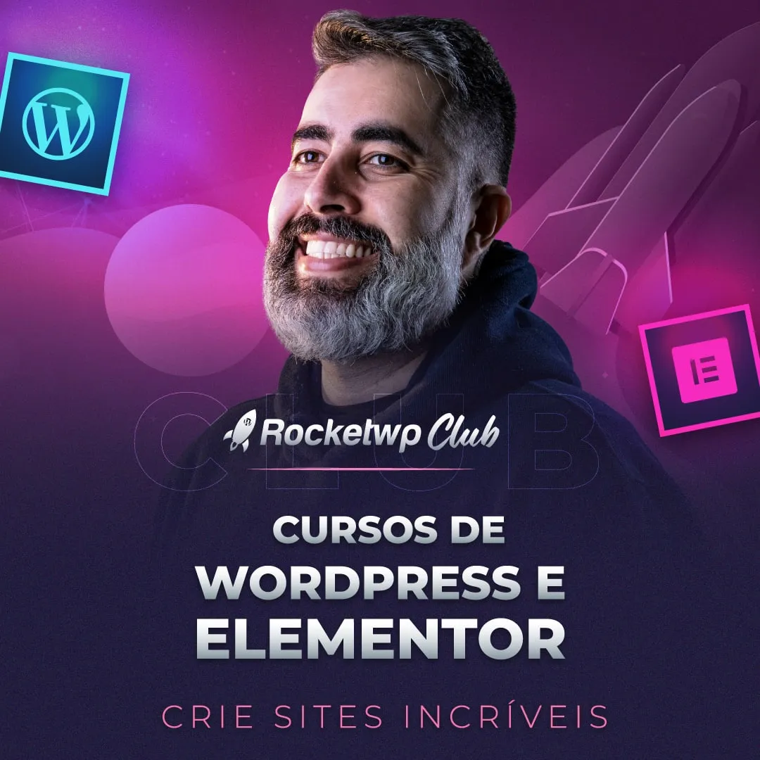 Capa: RockeWP Elementor Felipe Cardozo: Baixe o Curso Completo!