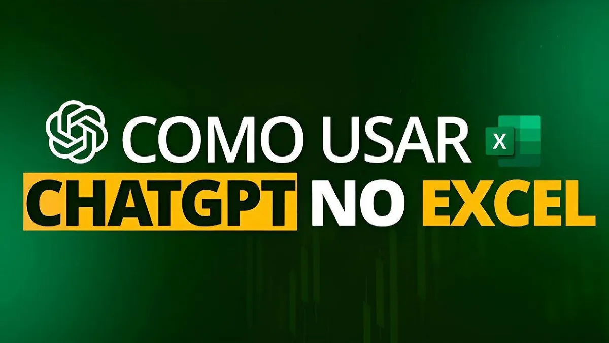 Capa: Baixar ChatGPT com Excel Roberto Sabino: Domine IA e Planilhas