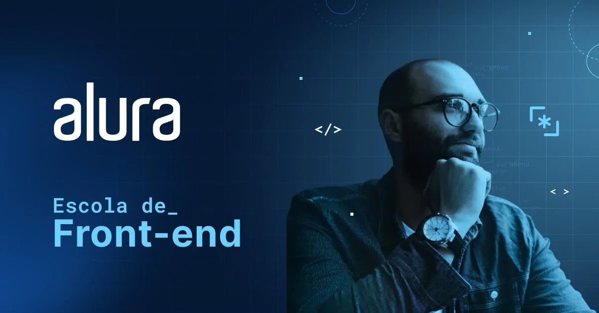 Capa: Download Escola Front End Javascript Alura Completo [2024]
