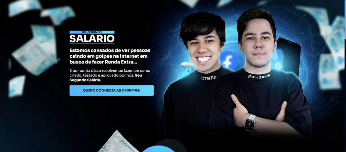 Capa: Seu Segundo Salário Gêmeos Investem: Baixar Curso Completo