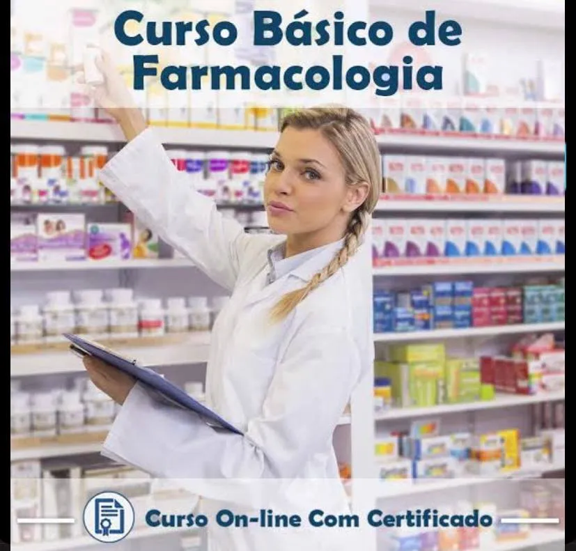 Capa: Farmacologia Mapeada INCAF: Baixar Curso Completo Agora!