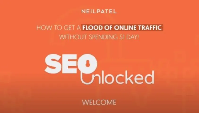 Capa: Neil Patel SEO Unlocked: Baixar Curso Completo Agora!