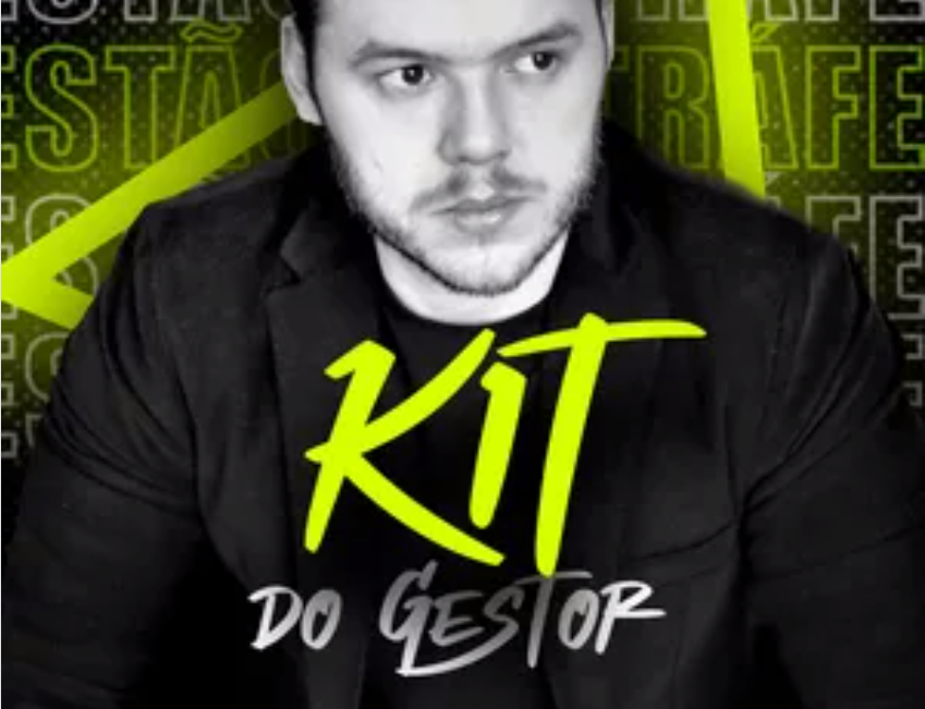 Kit Gestor de Tráfego 2.0 com ferramentas digitais, planilhas e elementos de campanha