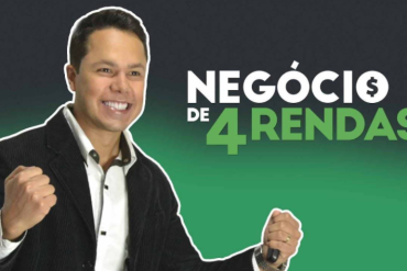 Capa do curso Negócio 4 Rendas de Cassio Canali com o logo do Método DEP e ilustração de sucesso financeiro