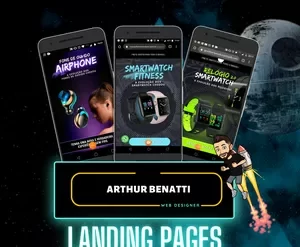Curso Landing Canva Arthur Benatti: Design profissional de landing pages com Canva Free