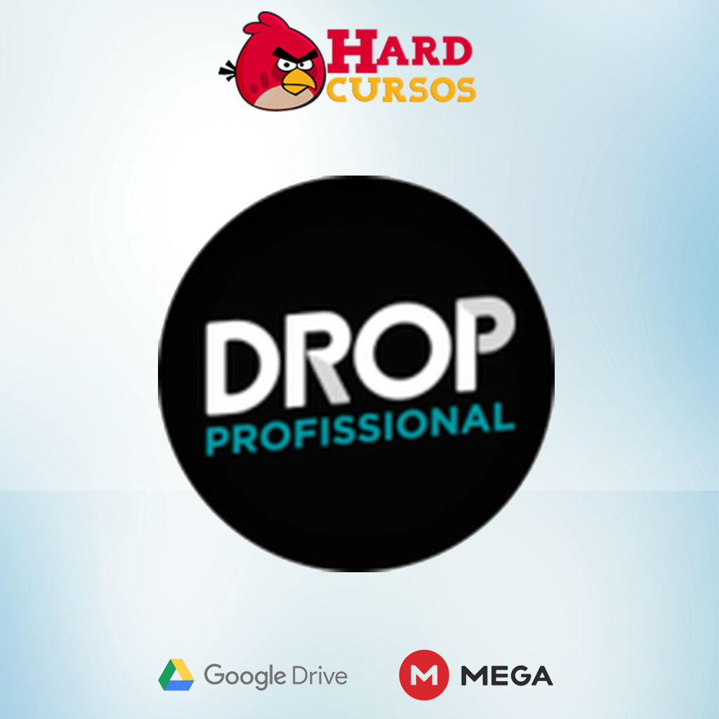 Capa do curso Drop Profissional 2.0 de Fernando Quintas, com destaque para o título e o tema de dropshipping e faturamento online.