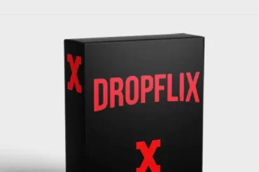 Capa do curso Dropflix Segredos Ecom com tema de e-commerce e sucesso financeiro