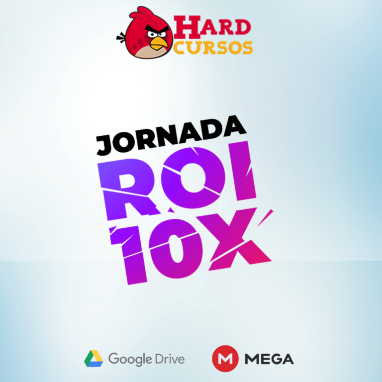 Capa do curso Jornada ROI 10X de Bruno Lopes com destaque para ROI 10x e tráfego pago.