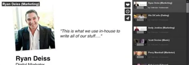 Capa do curso Now VSL Method de Jon Benson com texto sobre vendas em vídeo