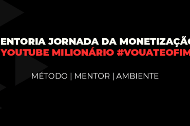 Capa do curso Jornada da Monetização Youtube de Peter Jordan com ícones de dinheiro e gráficos de crescimento