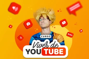 Peter Jordan ensinando como viver de Youtube com download do curso.