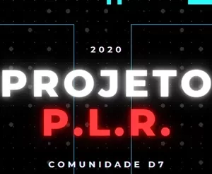 Capa do Curso Comunidade PLR Bero, com elementos de crescimento financeiro e profissional