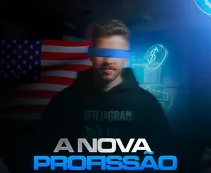 Capa do curso Afiliagram Pro de Lilo Henrique com destaque para marketing digital e vendas online.