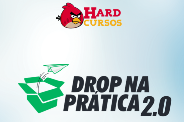 Tela de download do curso Drop na Prática 2.0 de Douglas Souza com ícones de dinheiro e sucesso.