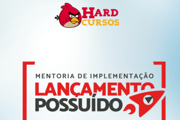 Capa da Mentoria Lançamento Possuído de José Vinagre e Bruno Gimenes, destacando alta conversão e lançamento de infoprodutos.