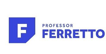 Capa do curso de Gramática com Professor Ferretto, indicando download e conteúdo completo