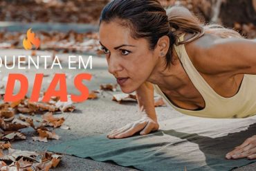 Capa do curso Esquenta em 7 Dias BTFIT, mostrando um atleta em movimento com o logo da BTFIT.