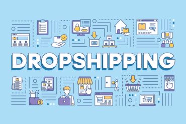 Capa do curso Dropshipping 2.0 de Iagor Gonçalves, mostrando um gráfico de crescimento e ícones de e-commerce.