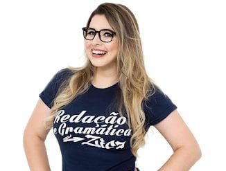 Curso de Redação Prof. Pamba: capa simulada com título, autor e tema