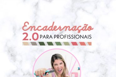 Capa do curso Encadernação 2.0 por Lidiane Severiano