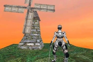 Homem criando gráficos 3D retro com Blender e Gimp, tutorial de Narayana Walters