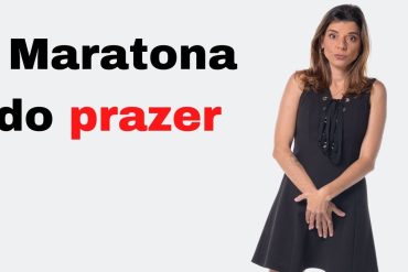 Capa do curso Maratona do Prazer de Aline Castelo Branco com tema de sexualidade e intimidade.