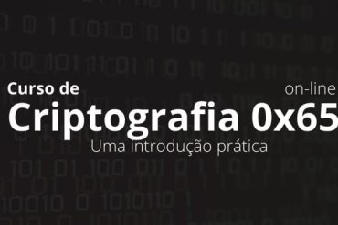 Ilustração de código de criptografia avançada com um cadeado digital representando segurança de dados.