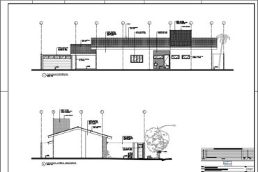Estudante desenhando projeto arquitetônico em AutoCAD seguindo normas ABNT NBR 6492 em computador moderno.
