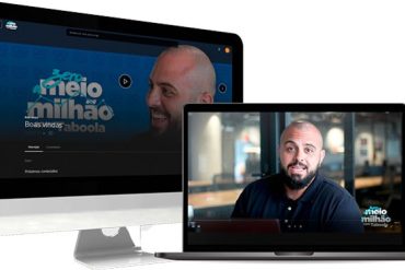 Ian Dalla apresentando o curso Zero a Meio Milhão com Taboola para empreendedores focados em tráfego pago.