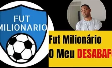 Imagem demonstrando o curso Fut do Milhão Premium, com gráficos de futebol e elementos de investimento.