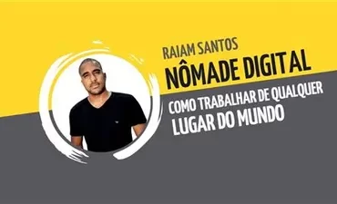 Estudante trabalhando em laptop em café, com foco em estratégias de tráfego e conversão online.